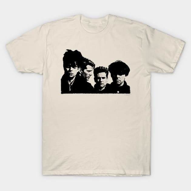 Echo And The Bunnymen T-Shirt by Chicken Allergic